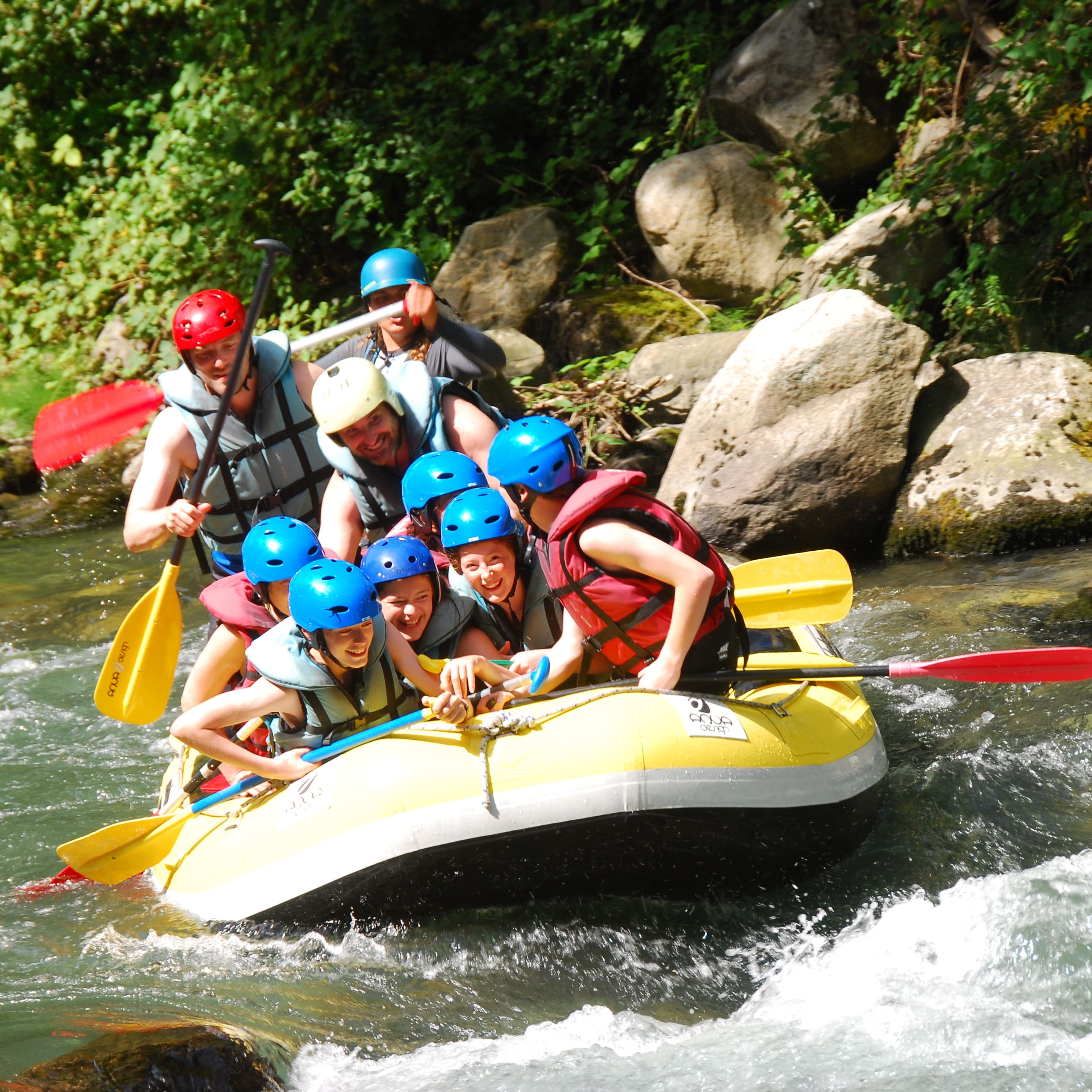 descente rafting ludique